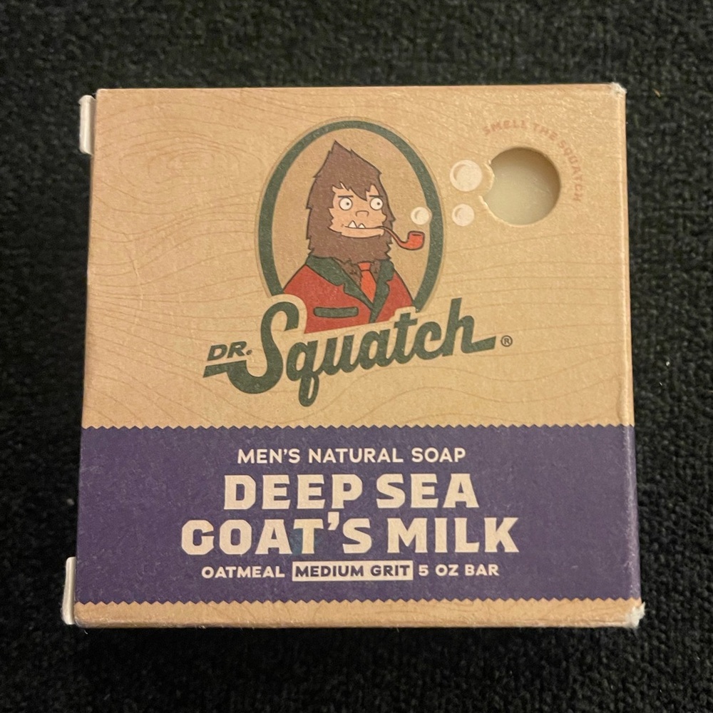 Dr. Squatch Deep Sea Goat's Milk Men's Natural Soap